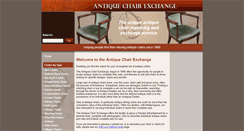Desktop Screenshot of antiquechairmatching.com